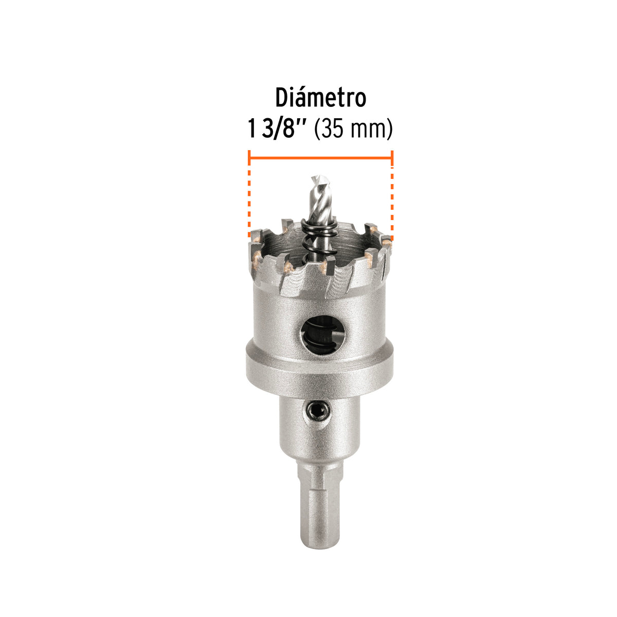 Brocasierra de carburo de tungsteno Truper 1-3/8"