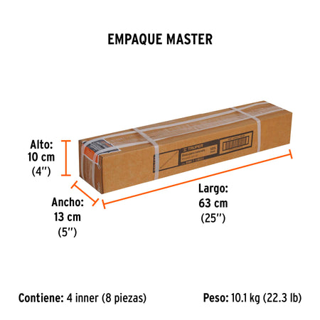 Broca SDS Ma x de 1-1/8 x Truper 21"