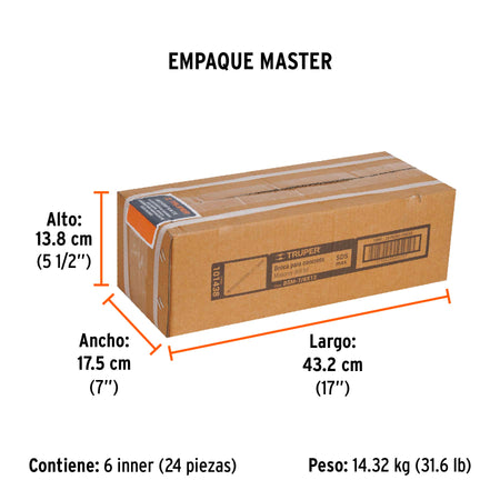 Broca SDS Ma x de 7/8 x Truper 13"