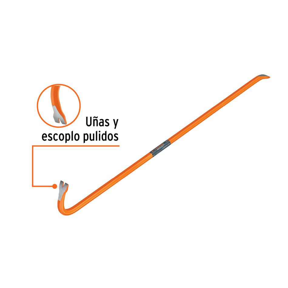 Barreta de uña de 3/4' x 105 cm, Truper