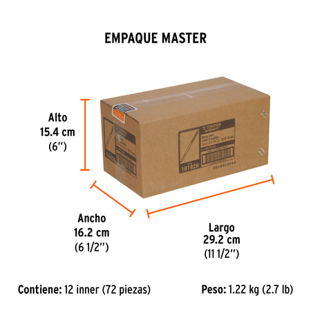 Broca para vidrio y azulejo Truper Expert 3/16"