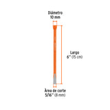 Cincel de corte frío de 5/16 X 6', Truper 16 X 6'