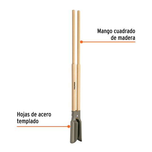 Cavador mangos de madera 48', Truper