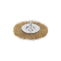 Carda circular alambre grueso para taladro Truper 4"