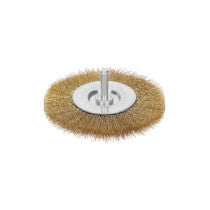 Carda circular alambre fino para taladro TRUPER 4"