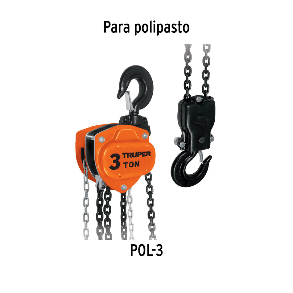 Cadena para polipasto POL-3, Truper