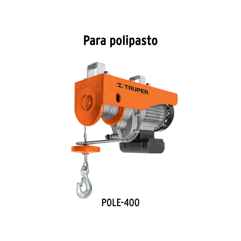 Cable de repuesto para polipasto eléctrico POLE-400, Truper