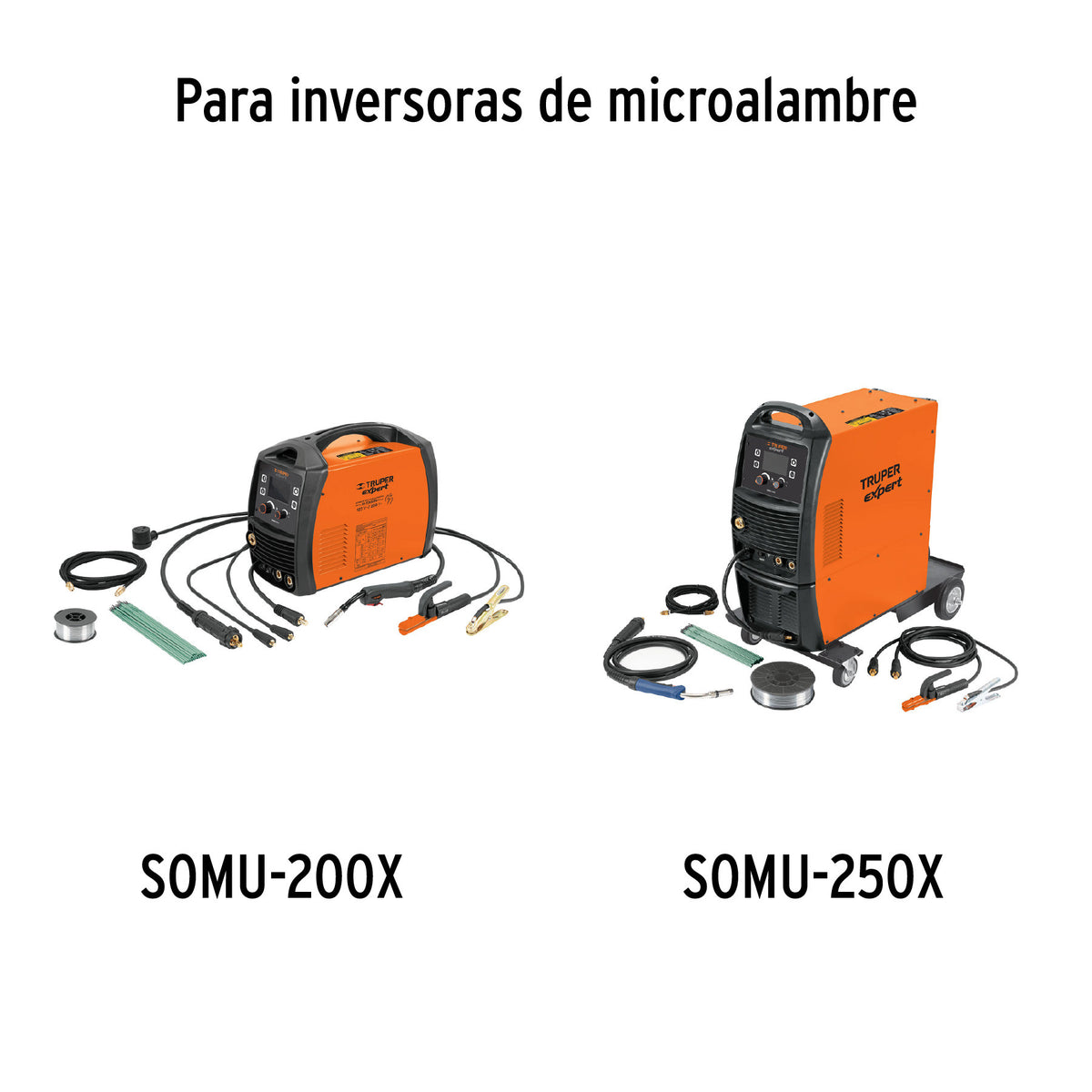Cables c/portaelectrodo y pinza a tierra multiprocesos
