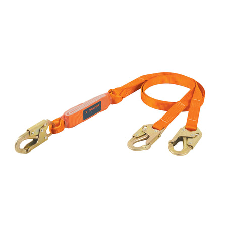 Linea de vida con absorbedor de impacto doble brazo ANSI