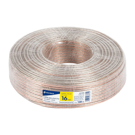 Rollo de cable polarizado p/bocina 16 AWG