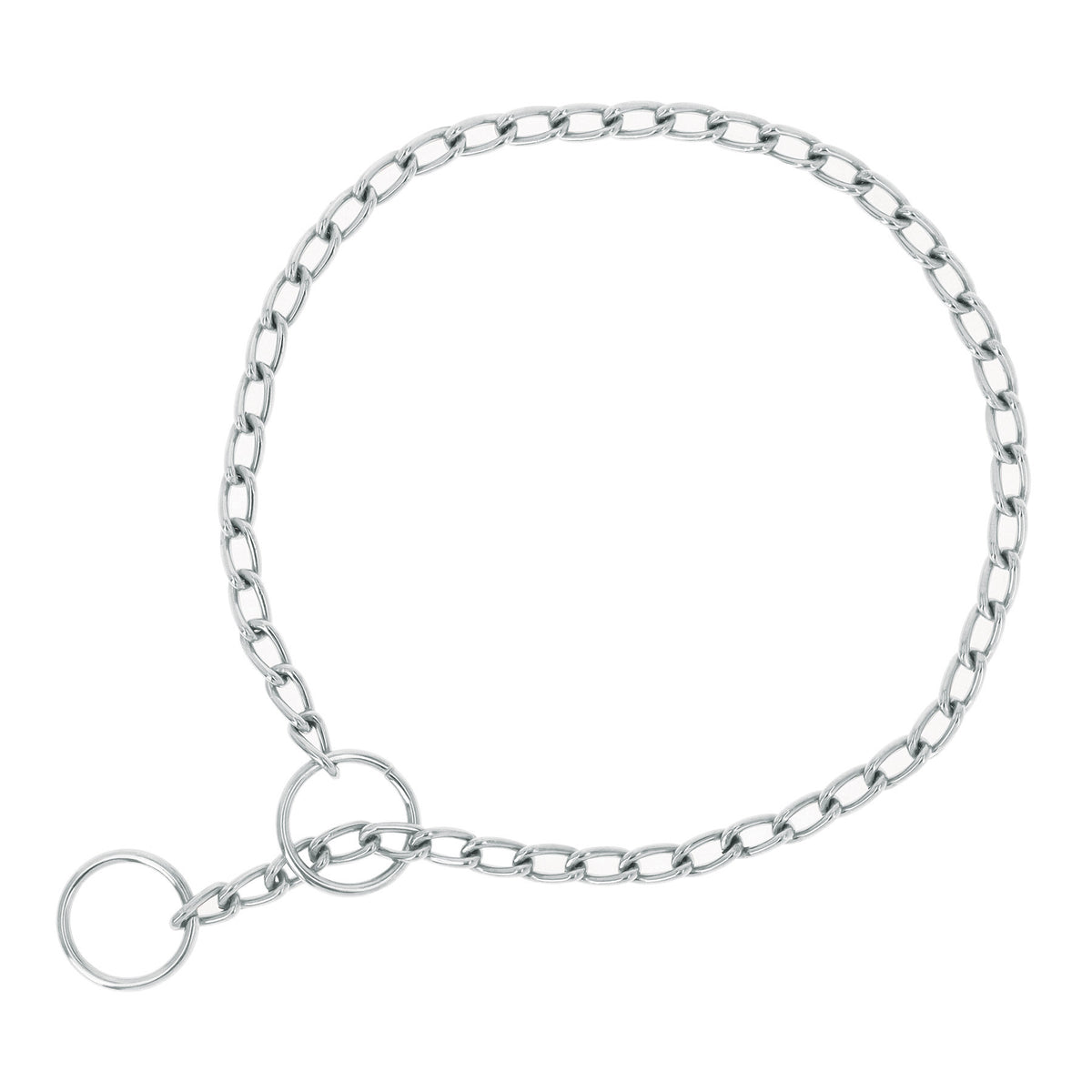 Collar de entrenamiento para perro, 45 cm, eslabón 2 mm 45 cm, 2 mm