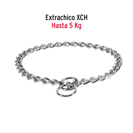 Collar de entrenamiento para perro, 45 cm, eslabón 2 mm 45 cm, 2 mm