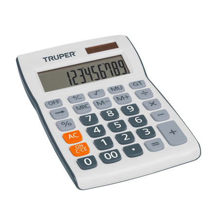 Calculadora de escritorio Truper 19 cm