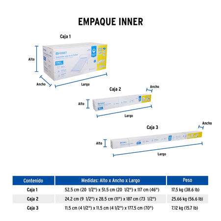 Calentador solar de agua, 12 tubos, 150L, 4 personas, FOSET