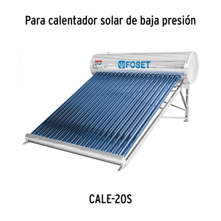 Caja c/10 tubos p/calentador solar CALE-20S, 1 de 2, FOSET