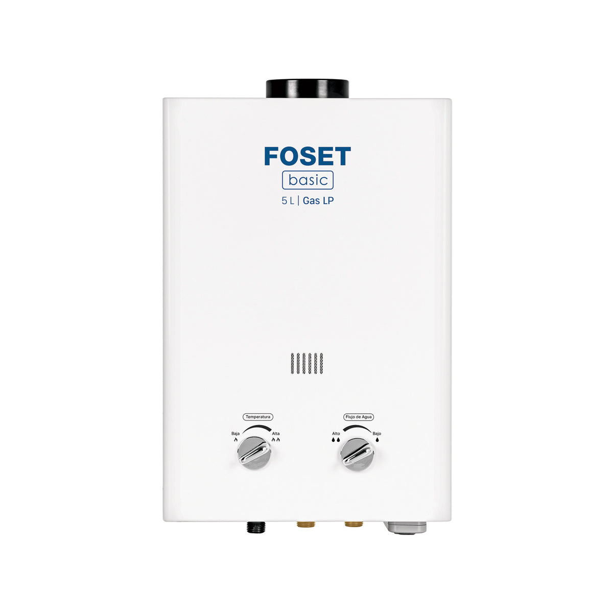 Calentador instantáneo, 5L, 1 servicio, gas LP, FOSET BASIC