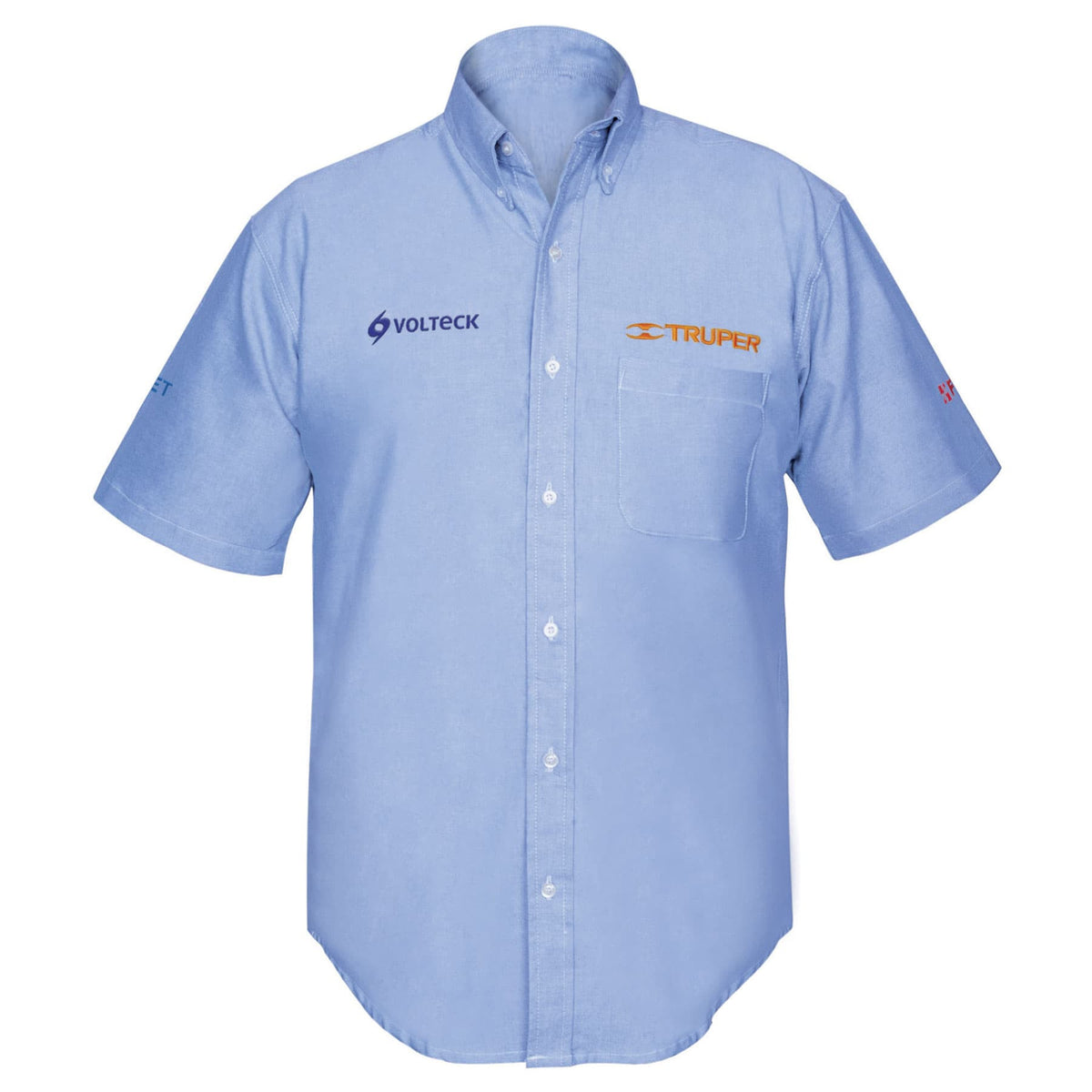Camisa manga corta para hombre azul G Truper