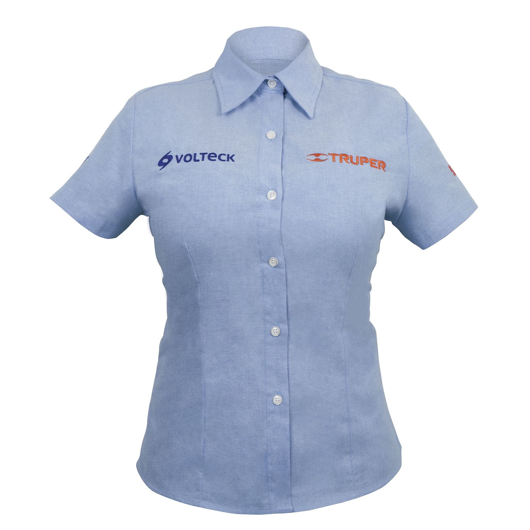 Camisa manga corta para mujer azul EG Truper