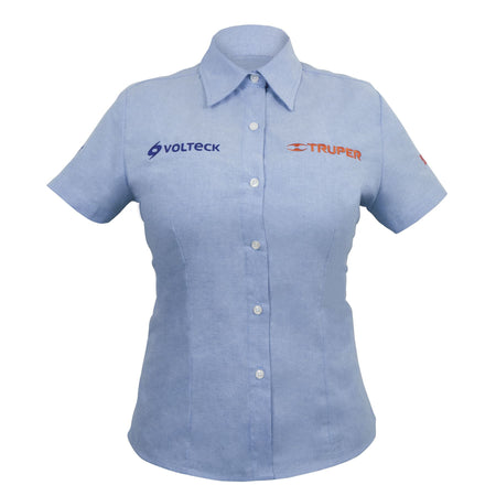 Camisa manga corta para mujer azul EG Truper