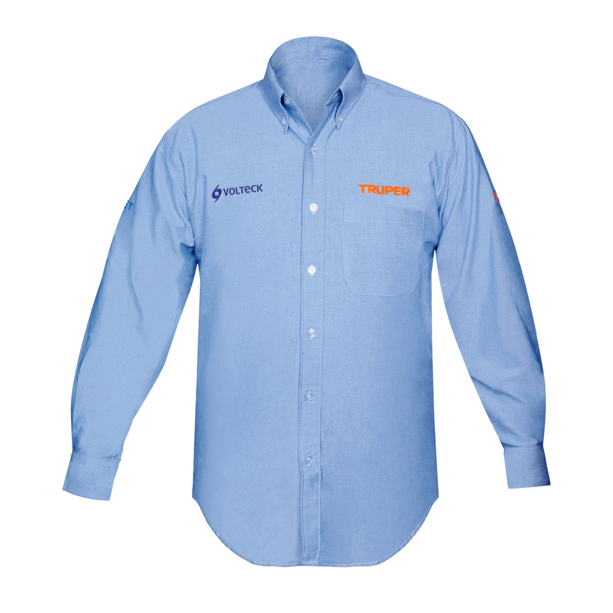 Camisa manga larga para hombre azul G Truper