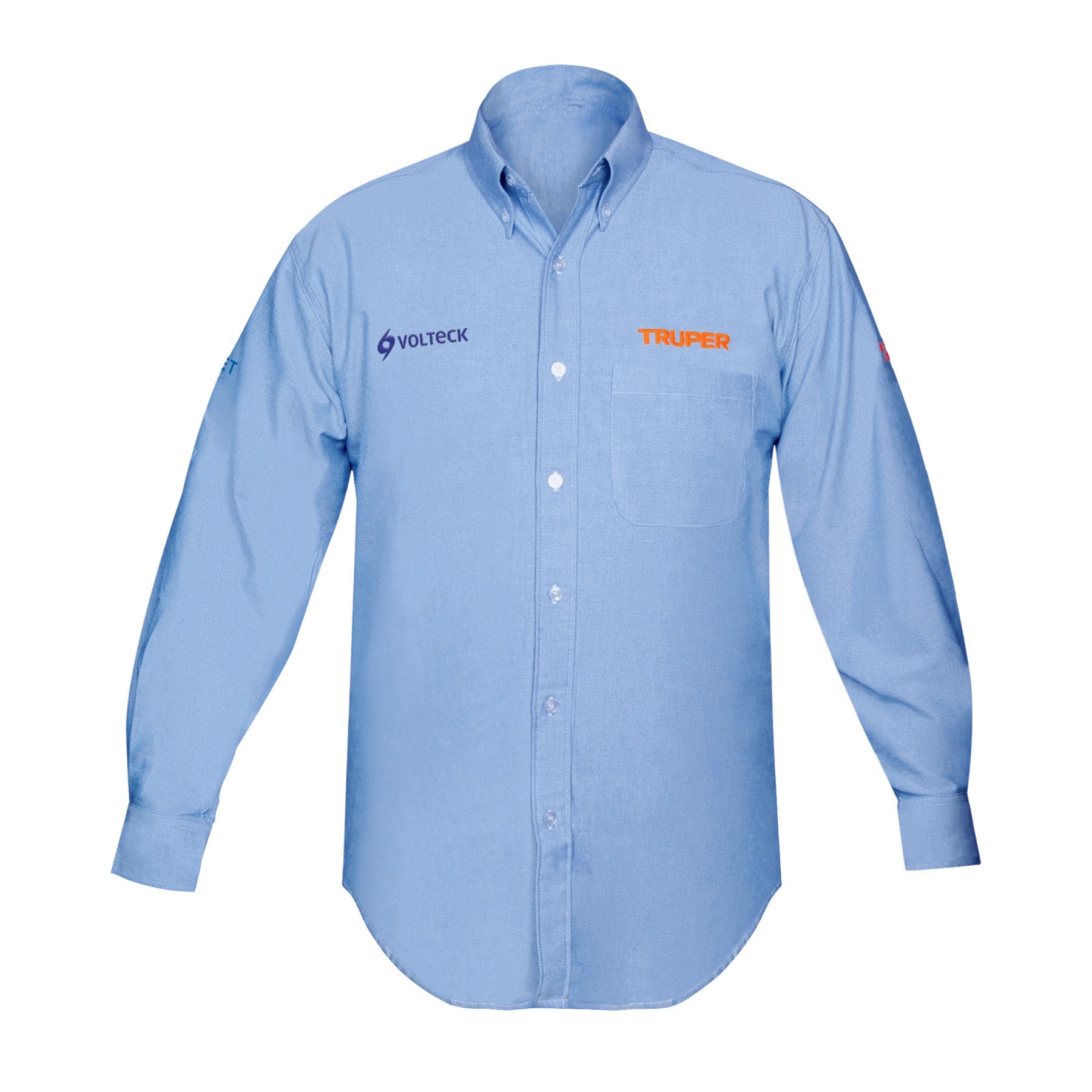 Camisa manga larga para hombre azul G Truper