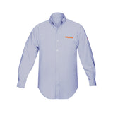 Camisa manga larga para hombre, azul, EEEG, Truper azul