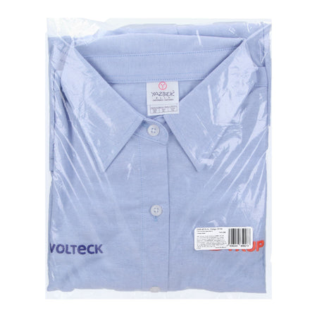 Camisa manga larga para mujer, blanca, EG, Truper