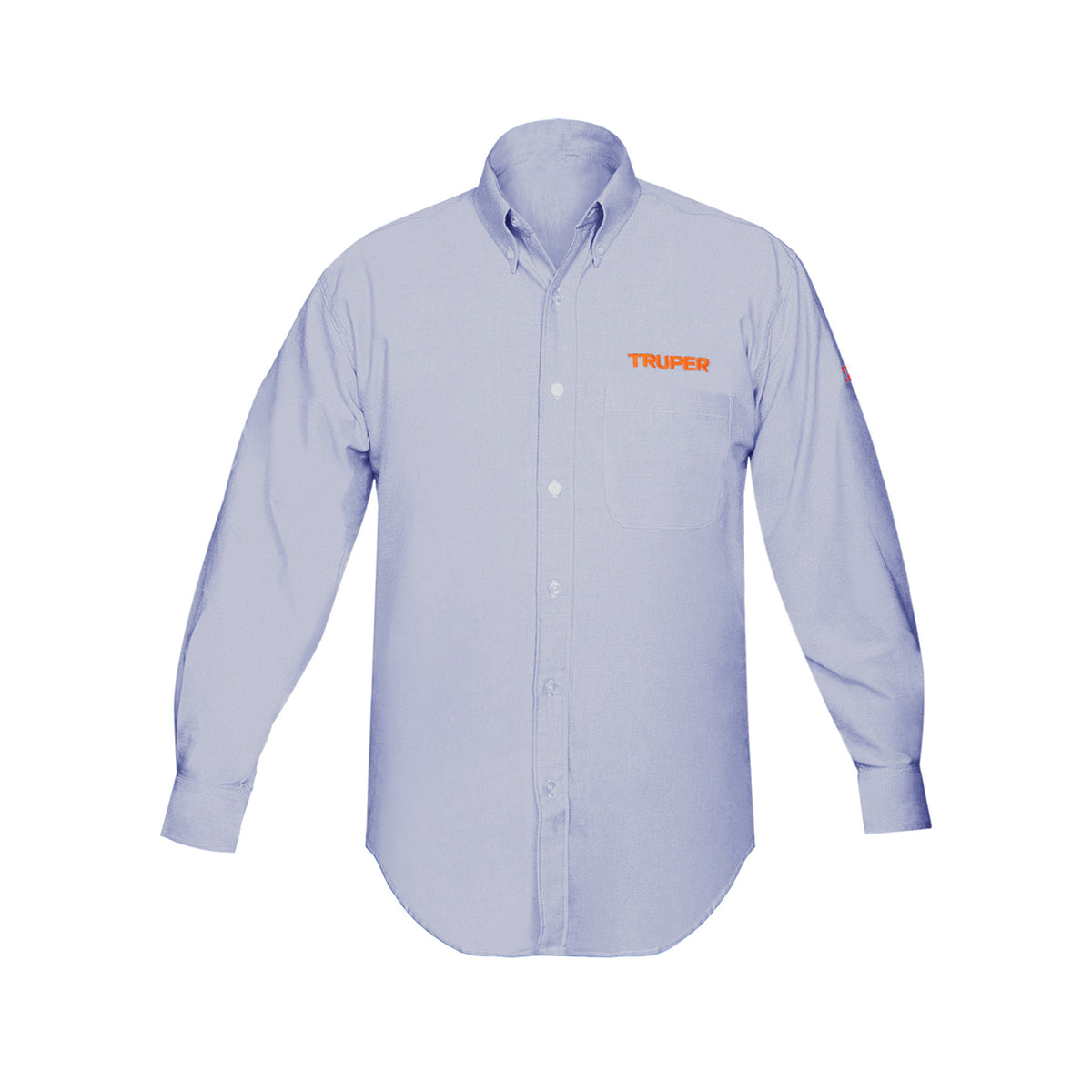 Camisa manga larga para hombre, blanca, M, Truper