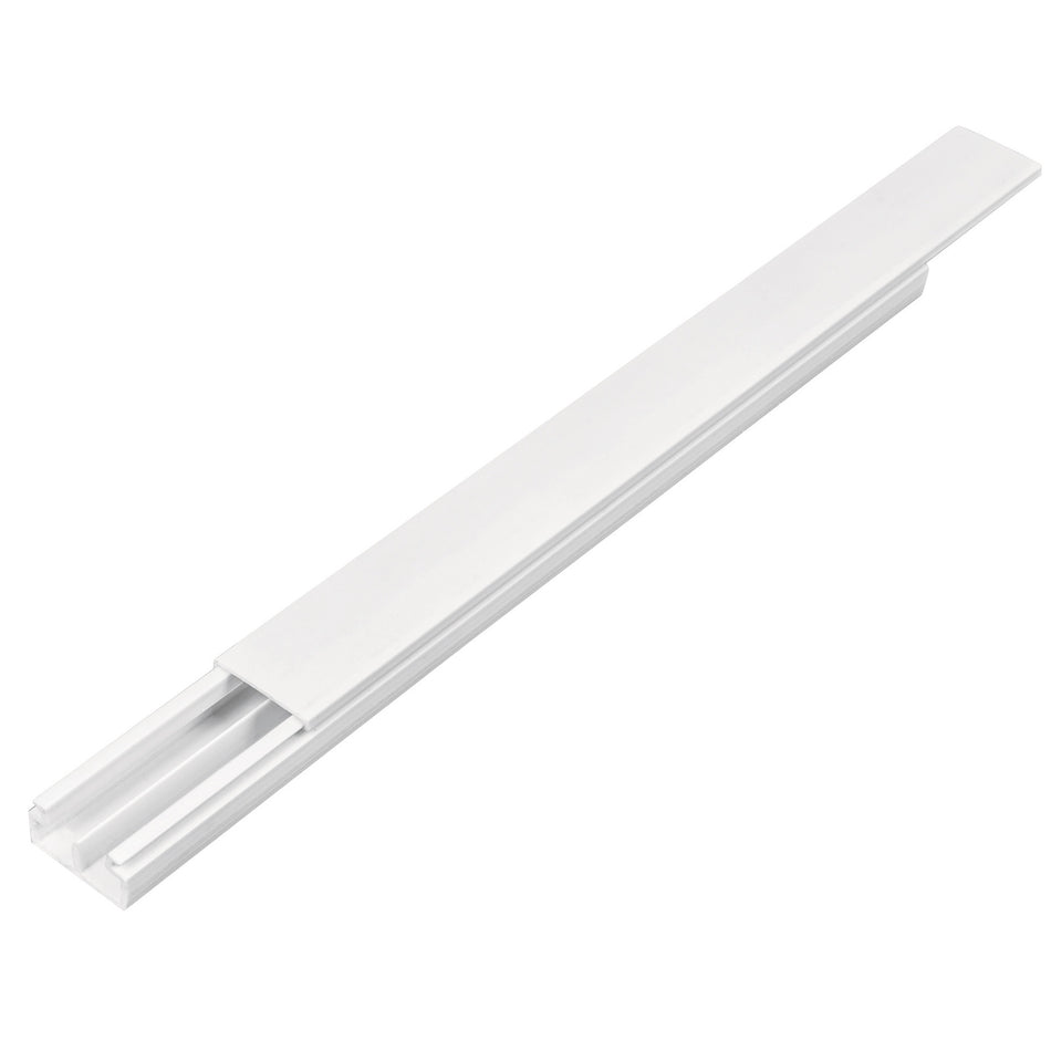Canaleta de 2 vías 10 x 20 mm, con división, VOLTECK