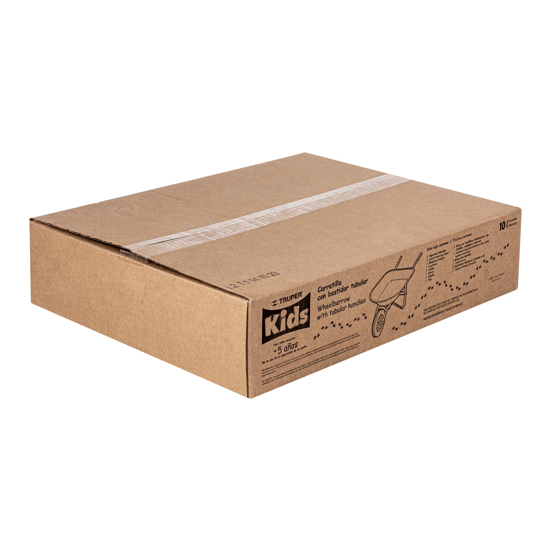 Carretilla para niños, concha metálica 54 x 40 cm, Truper