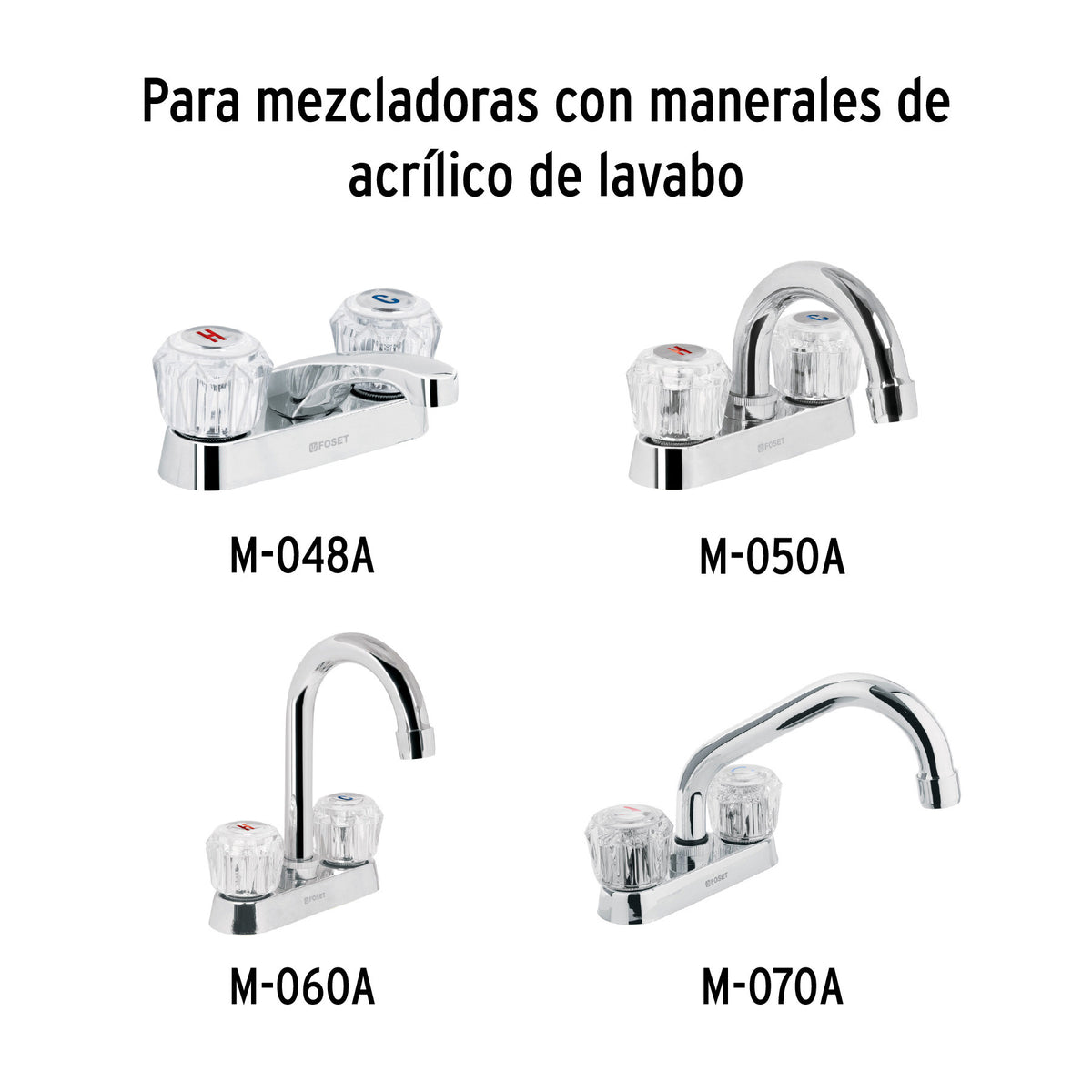 Bolsa con 2 cartuchos ceramicos para mezcladoras FOSET