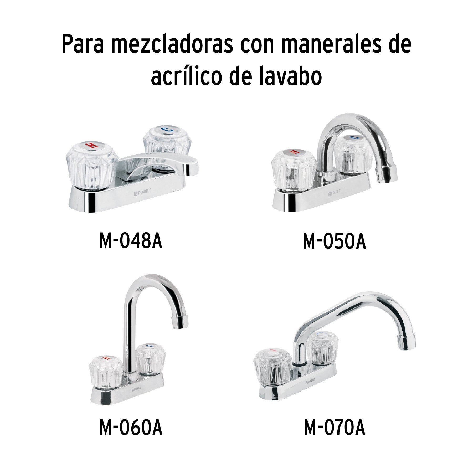 Bolsa con 2 cartuchos ceramicos para mezcladoras FOSET