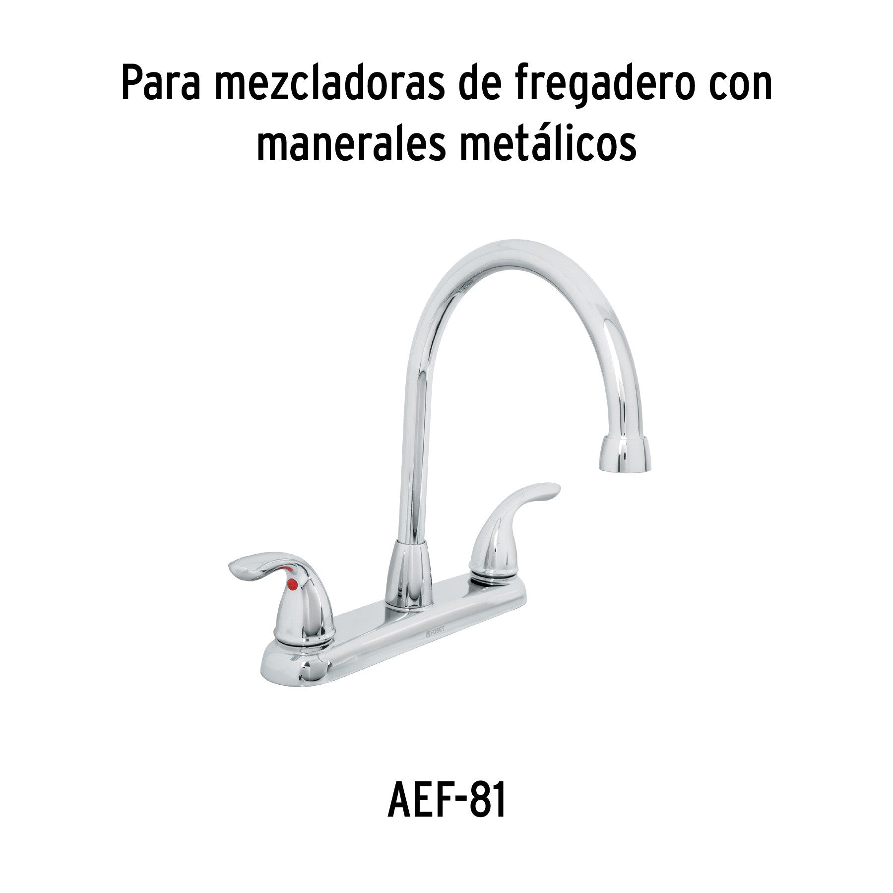 Juego de 2 cartuchos ceramicos POM FOSET