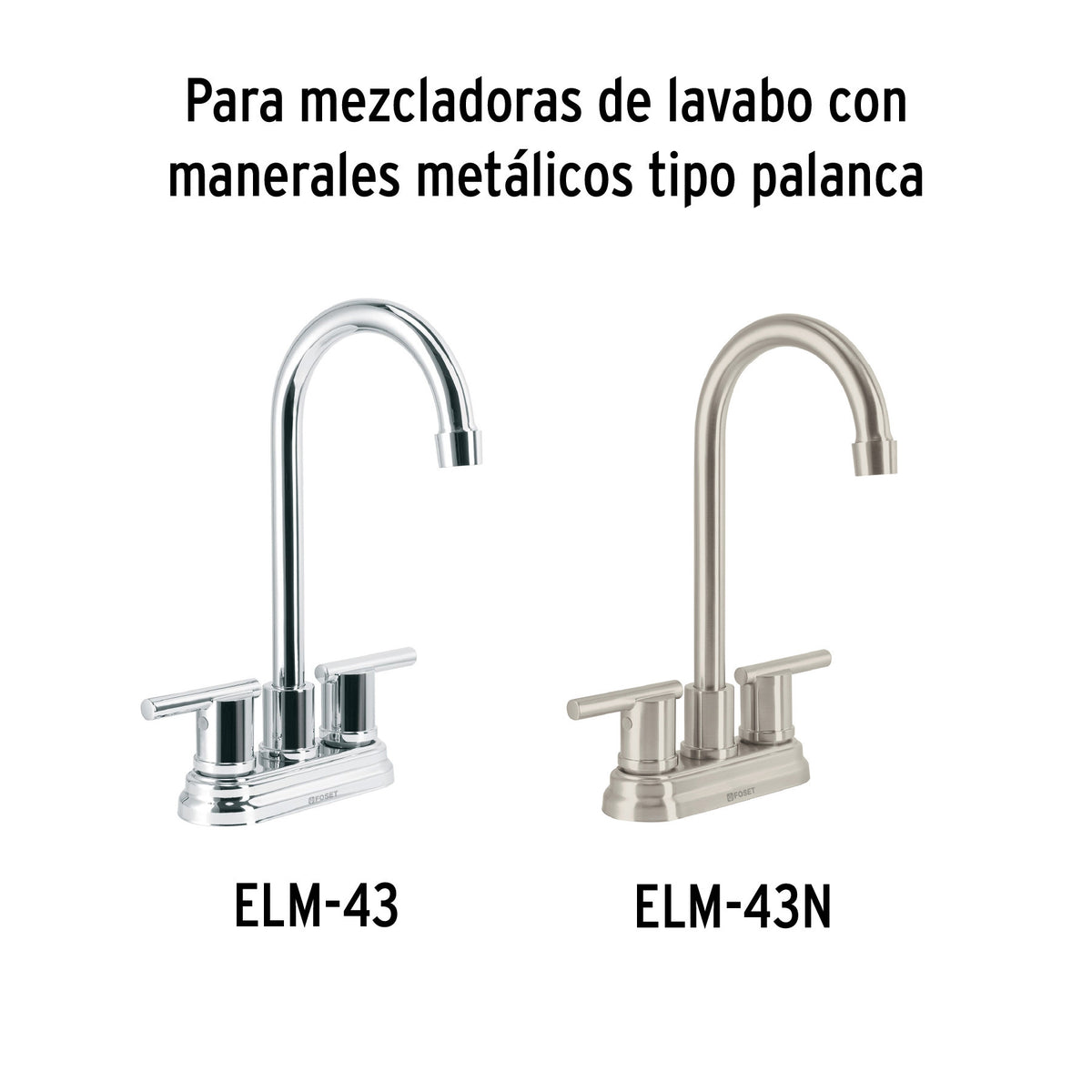 Juego de 2 cartuchos ceramicos POM FOSET