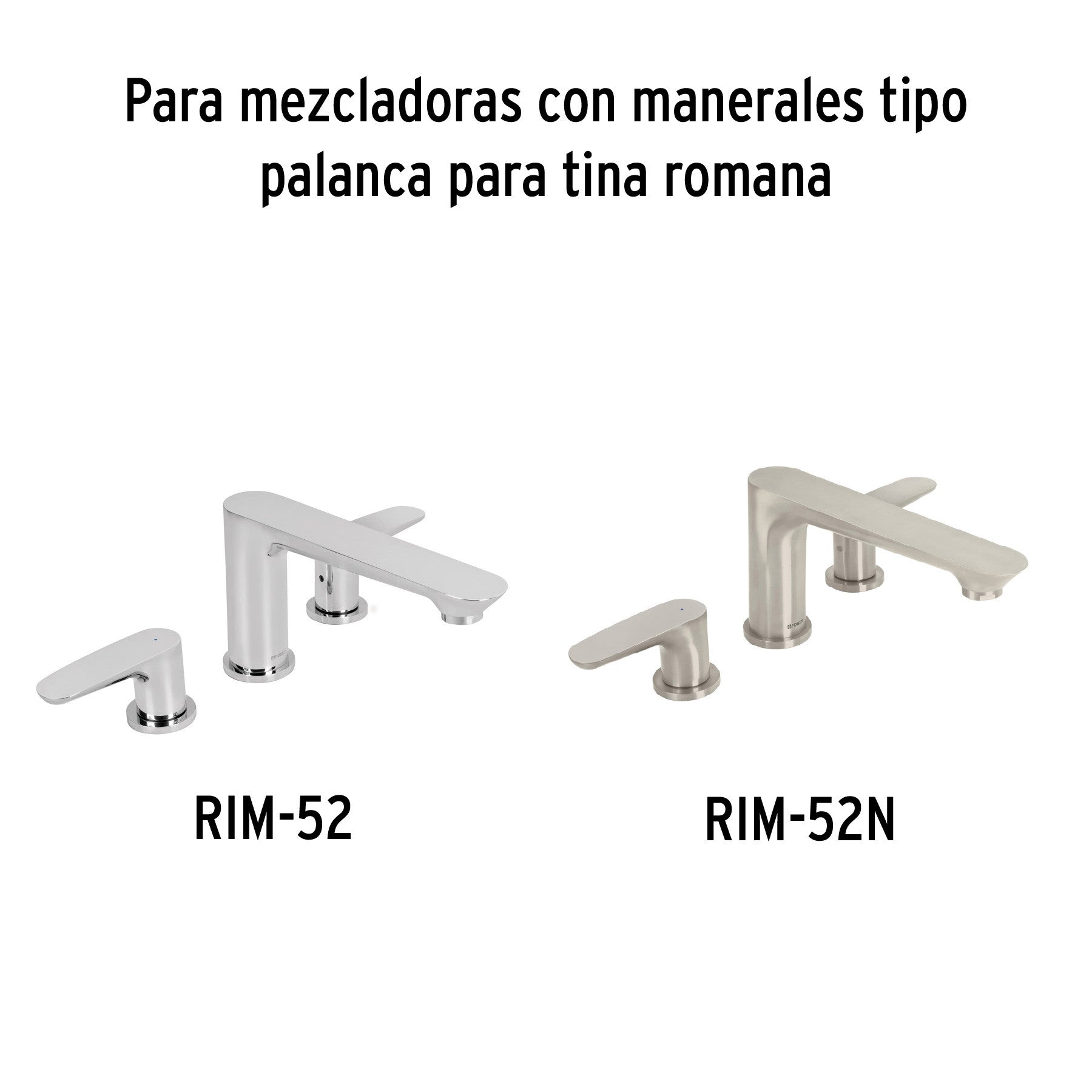 Juego de 2 cartuchos ceramicos de laton FOSET RIVIERA