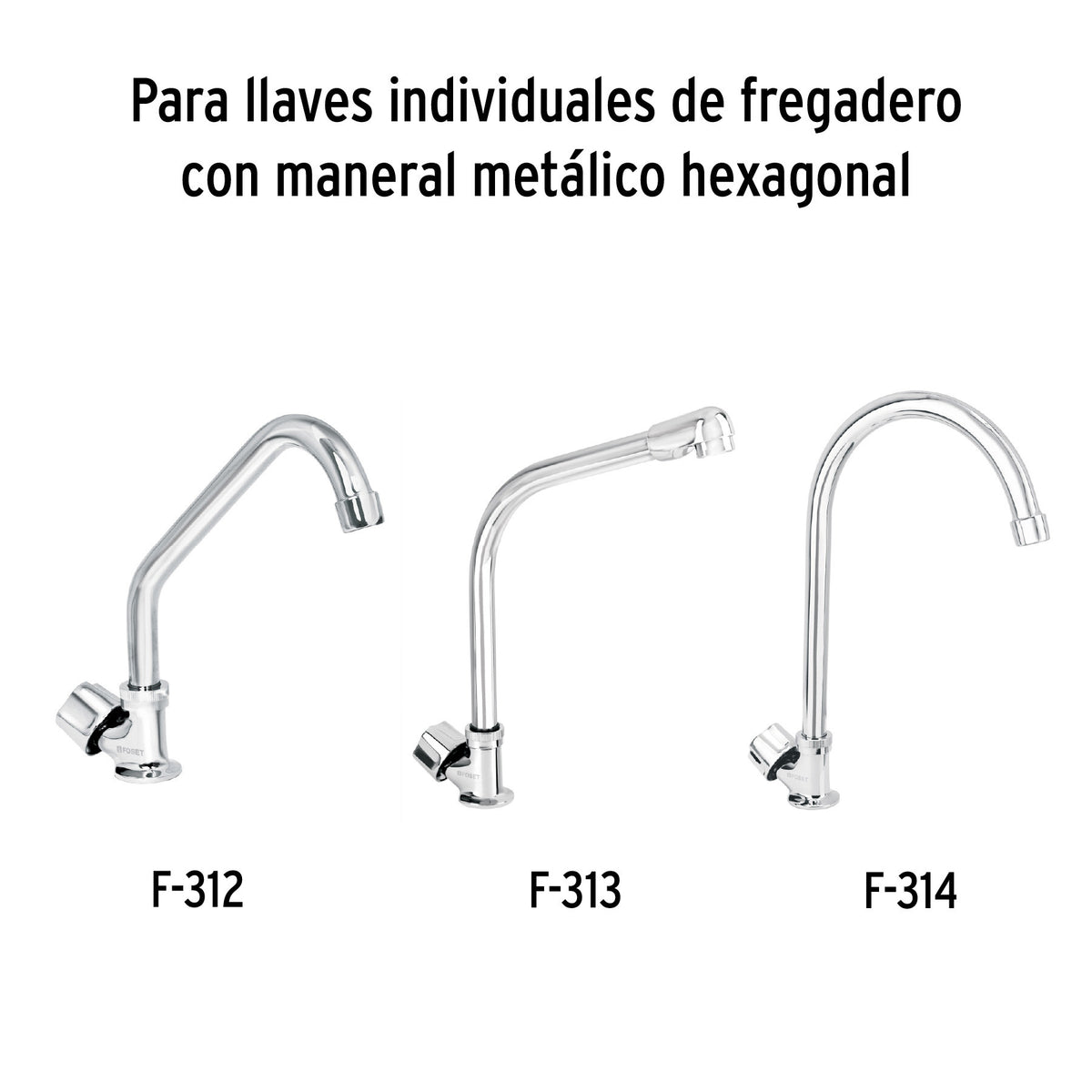 Cartucho cerámico para F-312, 313 y 314, FOSET