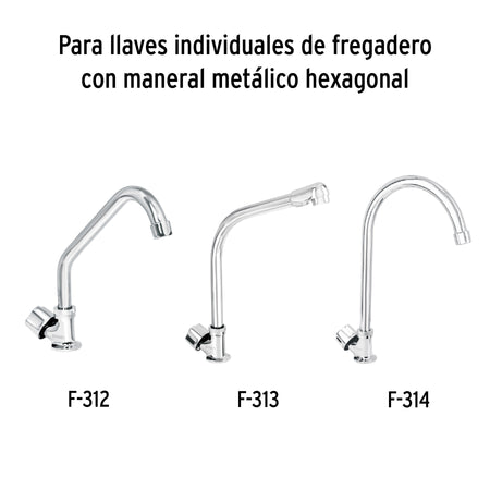 Cartucho cerámico para F-312, 313 y 314, FOSET