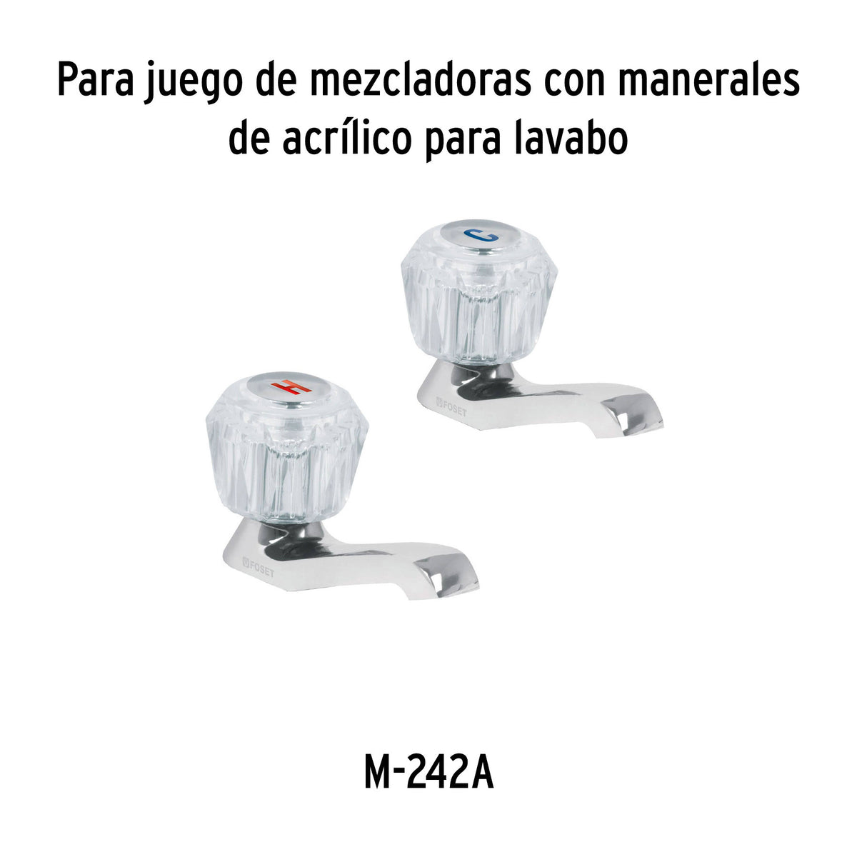 Bolsa con 2 cartuchos ceramicos para M-242 y M-242A FOSET