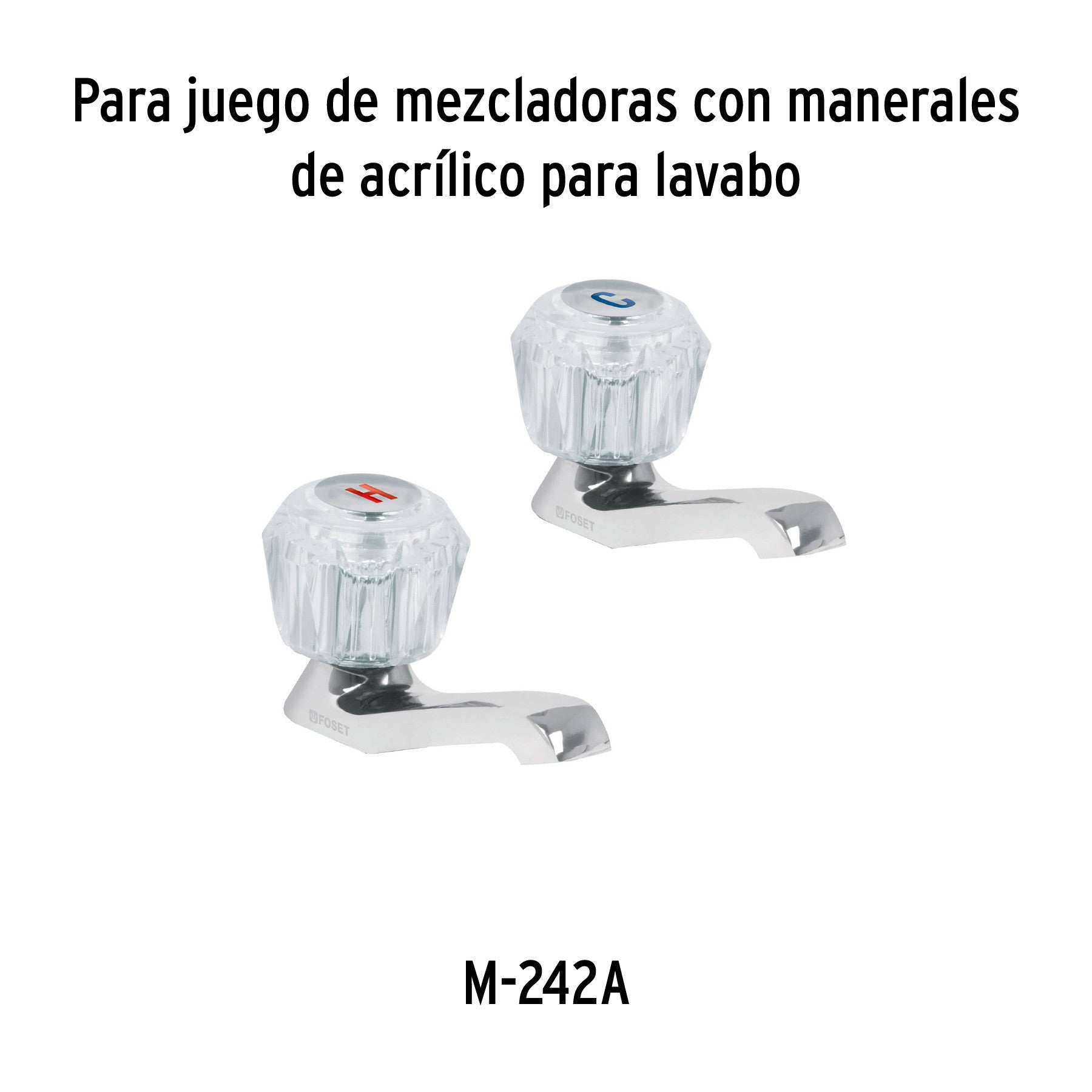 Bolsa con 2 cartuchos ceramicos para M-242 y M-242A FOSET