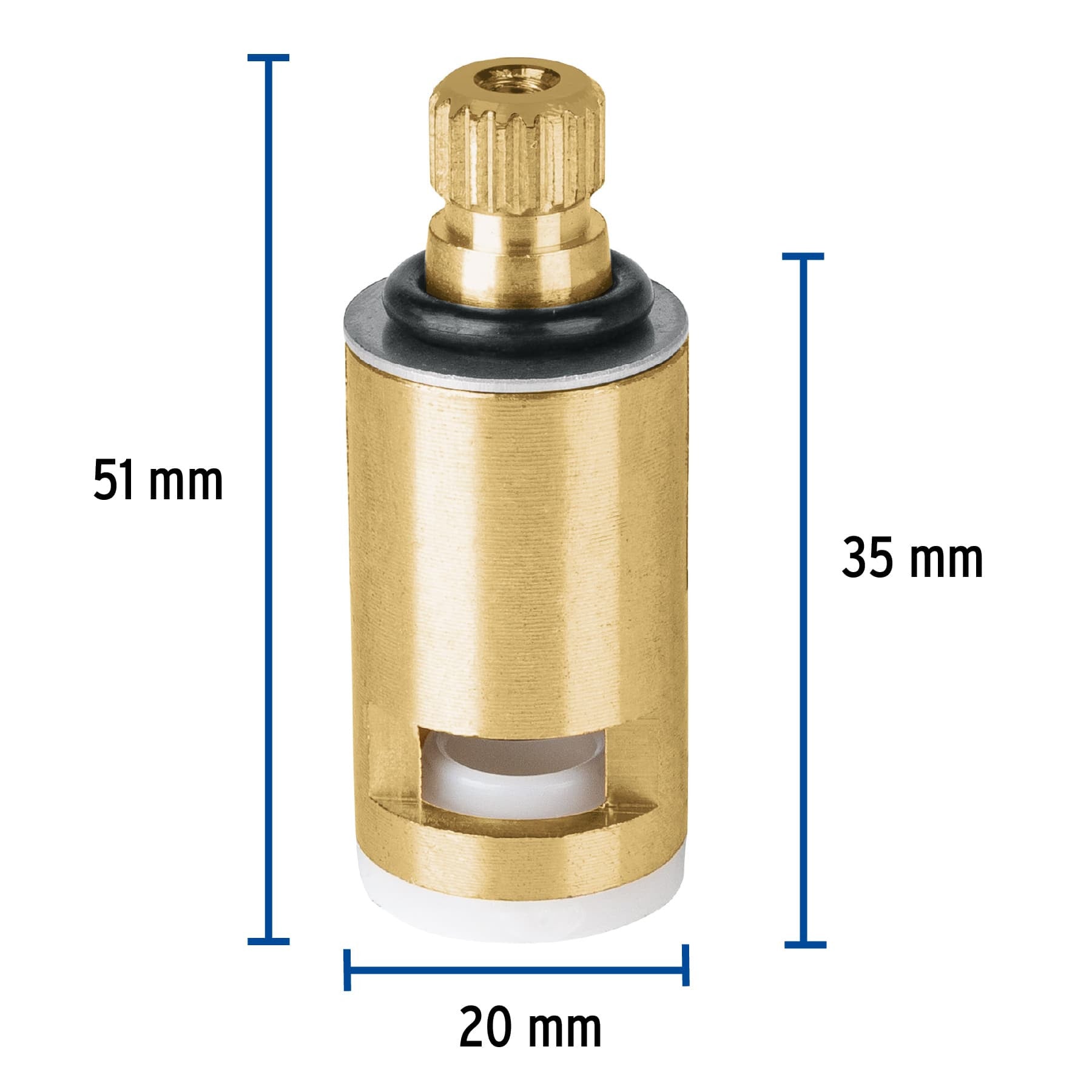 Cartucho genérico de compresión, chico, izquierdo, FOSET