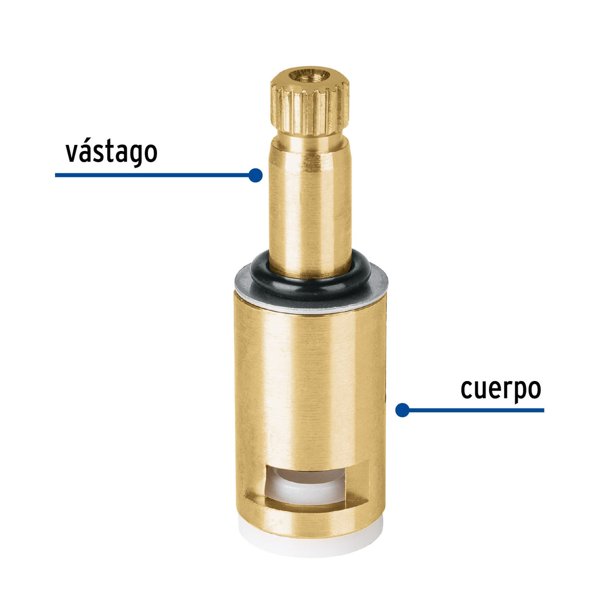 Cartucho generico de compresion grande izquierdo FOSET