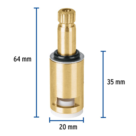 Cartucho generico de compresion grande izquierdo FOSET