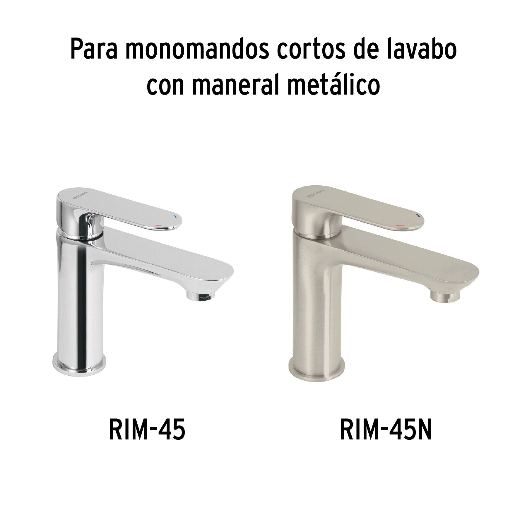 Cartucho cerámico monomando para lavabo, FOSET