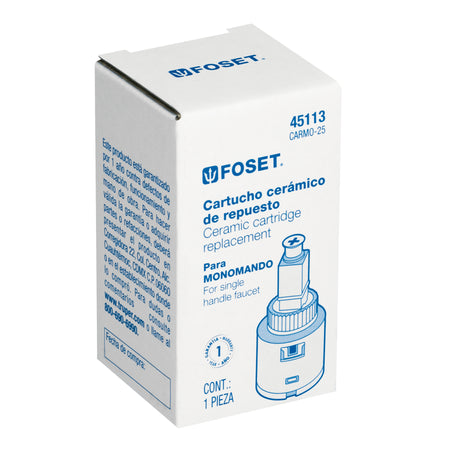 Cartucho cerámico monomando para lavabo AEM-45, FOSET
