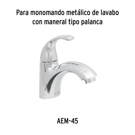 Cartucho cerámico monomando para lavabo AEM-45, FOSET