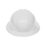 Casco de seguridad ala ancha Truper blanco