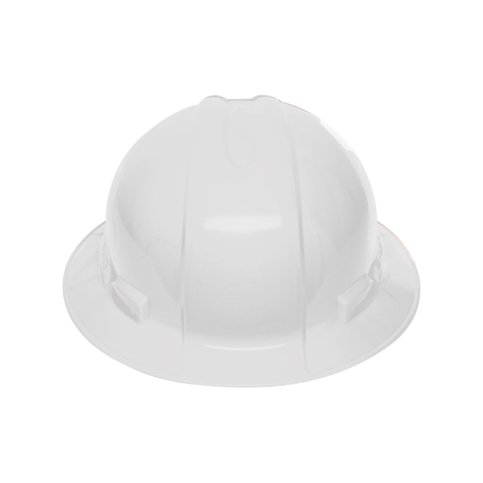 Casco de seguridad ala ancha Truper blanco