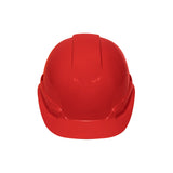 Casco de seguridad ajuste de matraca Truper rojo