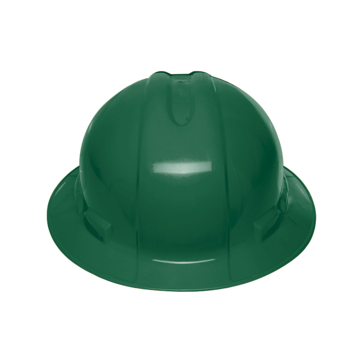 Casco de seguridad ala ancha Truper verde
