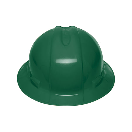 Casco de seguridad ala ancha Truper verde